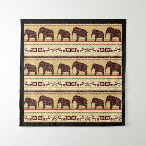 African patchwork tapestry