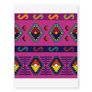 African patern temporary tattoos