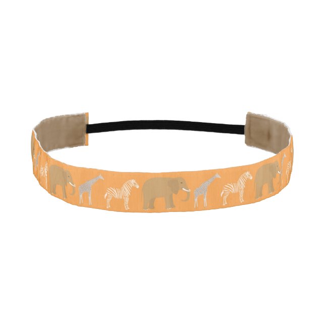 African pattern athletic headband (Front)