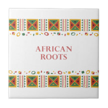 African pattern Ceramic Tile
