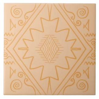 african pattern ceramic tile