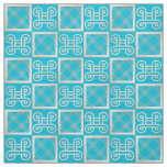african  pattern con Adinkra simbols Fabric