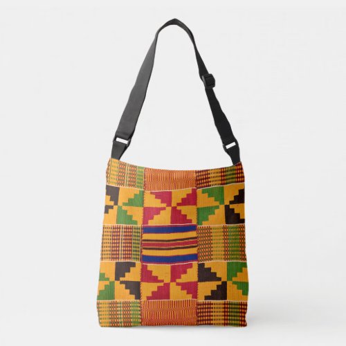 African Pattern Crossbody Bag
