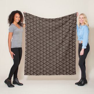 African Pattern Fleece Blanket