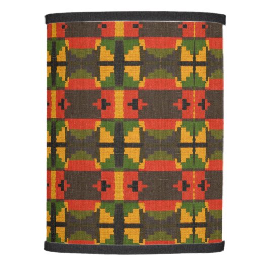 African Pattern Lamp Shade (Right)