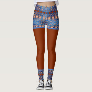 African pattern legging