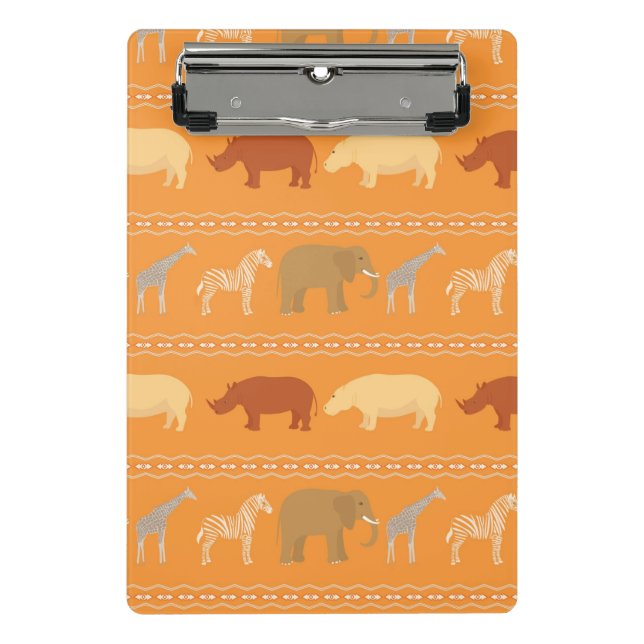 African pattern mini clipboard (Front)