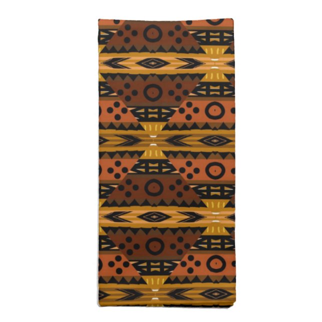 African Pattern Mix Napkins (Folded)