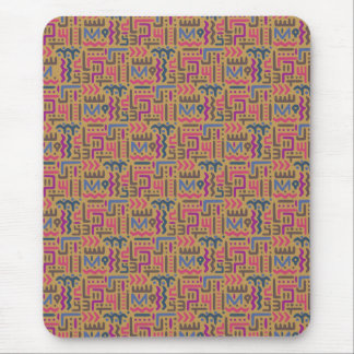 African Pattern Mouse Pad