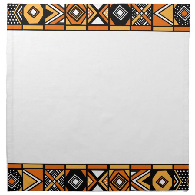 African pattern napkins (Front)