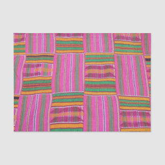 African Pattern Pink Tissue Paper