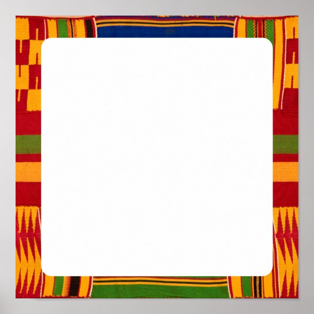 African Pattern Poster Paper (Front)