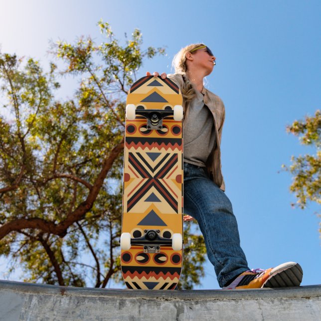 African Pattern Skateboard (Outdoor 1)