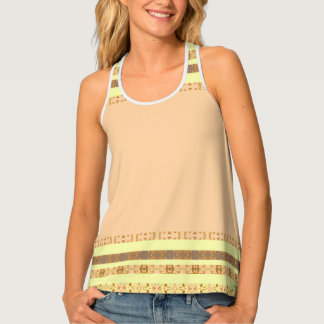 African pattern tank top