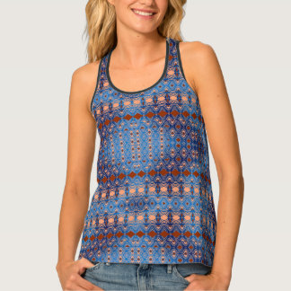 African pattern tank top