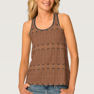 African pattern tank top