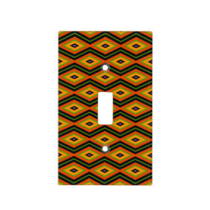 African Pattern Tribal Design Light Switch Cover