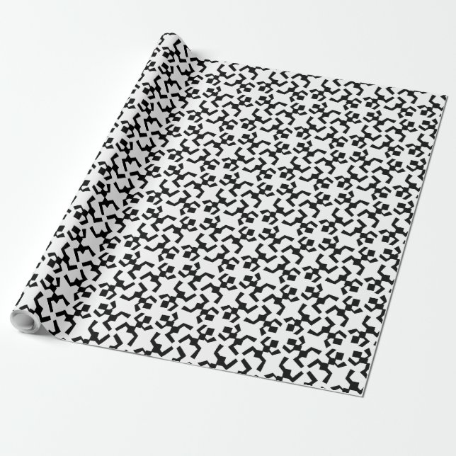 African pattern wrapping paper (Unrolled)