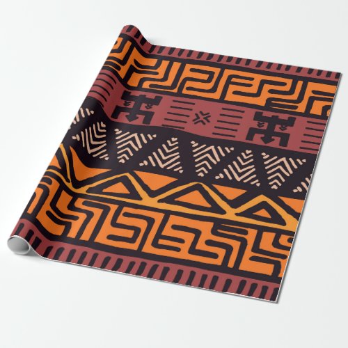 African Pattern Wrapping Paper