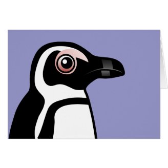 African Penguin Greeting Card