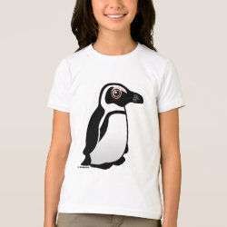 African Penguin Girls' American Apparel Fine Jersey T-Shirt