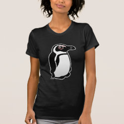 African Penguin Women's American Apparel Fine Jersey Short Sleeve T-Shirt