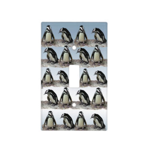 African Penguins Light Switch Cover