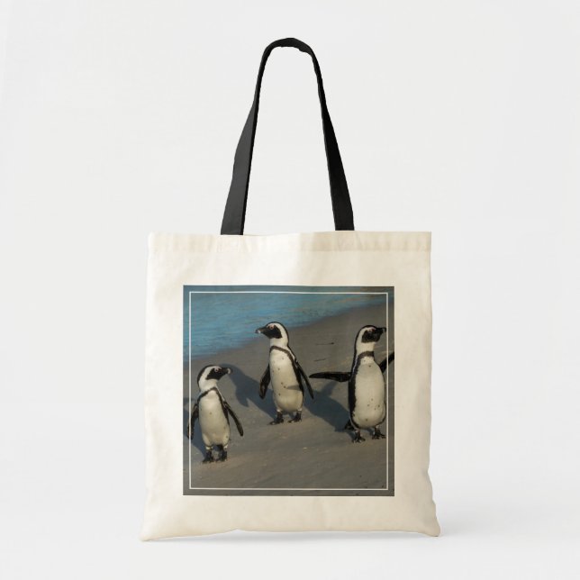 African Penguins | Spheniscus Demersus Tote Bag (Front)