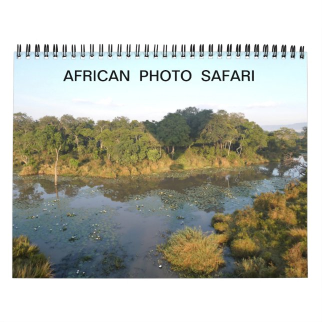 AFRICAN PHOTO SAFARI  CALENDAR (Cover)