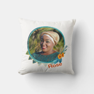 African Photo Throw Pillow