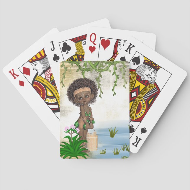 African Playing Cards (Back)