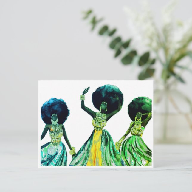 AFRICAN POSTCARD (Standing Front)