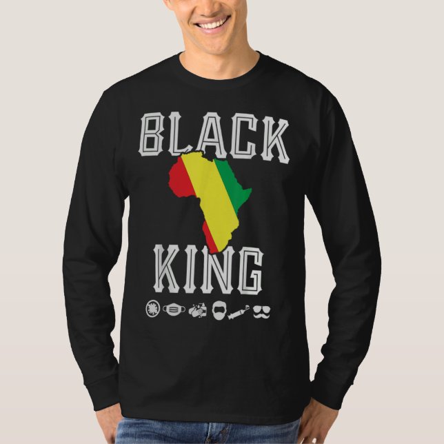African Pride American Celebration  Fathers Day Gr T-Shirt (Front)