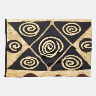 African Primordial Decor Towel