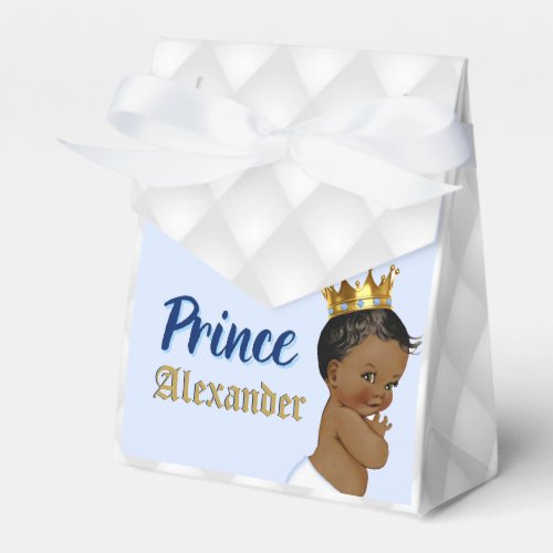 African Prince White  Gold Elegant Royal Favor Boxes