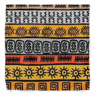 African Print Adult Bandana