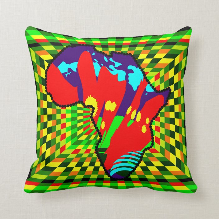 ankara throw pillows