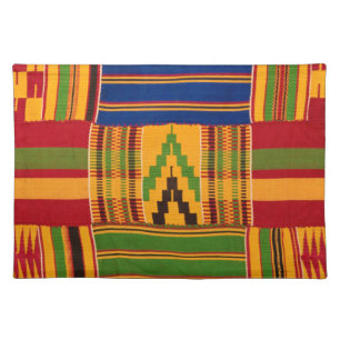African Print Cloth Placemat