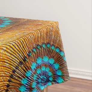 African Print Color Blocking, Tablecloth