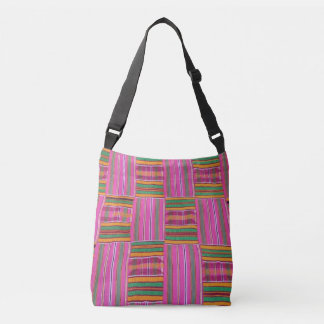 African Print Crossbody Bag