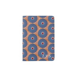 African Print Customized Passport Holder