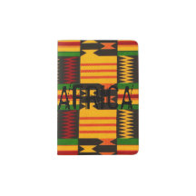 African Print Design Passport Holder Ethnic