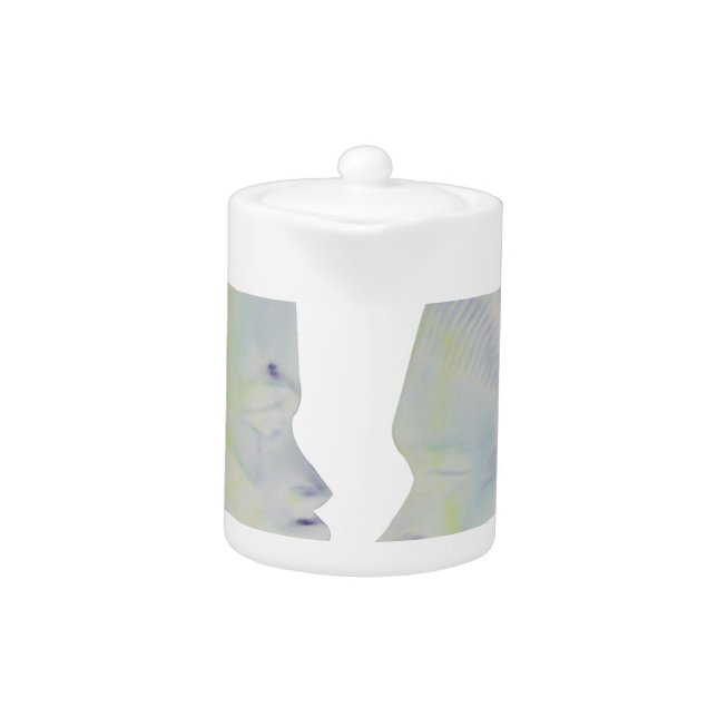 African Print Hakuna Matata Design Teapot (Front)