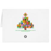 African Print Kente Cloth Tribal Pattern (Back Horizontal)