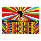 African Print Kente Cloth Tribal Pattern Ankara (Front Horizontal)