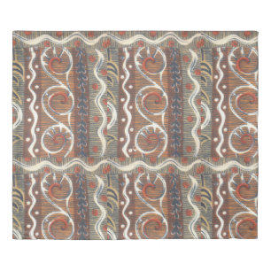 African Print King Size Duvet Cover