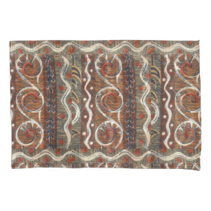 African Print King Size Duvet Standard Pillow Case