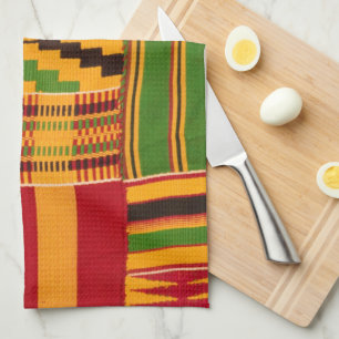 African Print Kitchen Towel