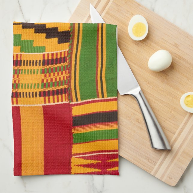 African Print Kitchen Towel (Quarter Fold)