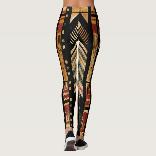 African Print Leggings (Back)